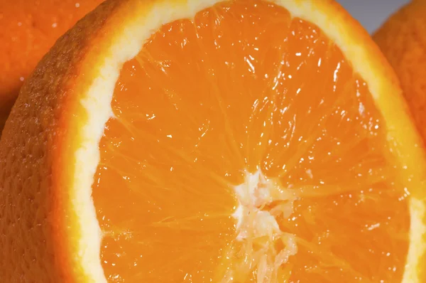 Portakal kesilmiş — Stok fotoğraf