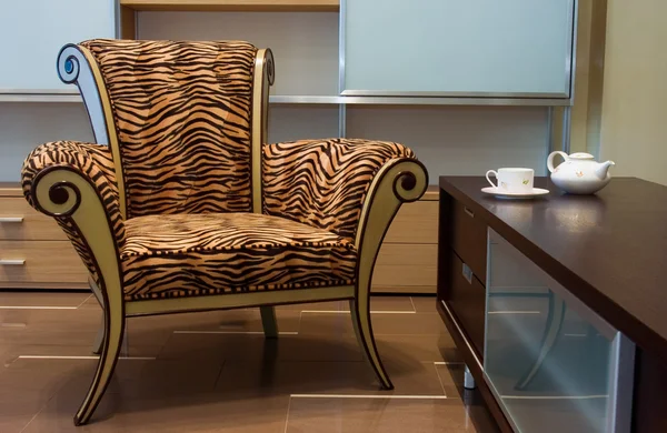 Interiör med nya möbler — Stockfoto
