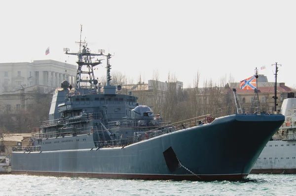 Russisches Kanonenboot — Stockfoto