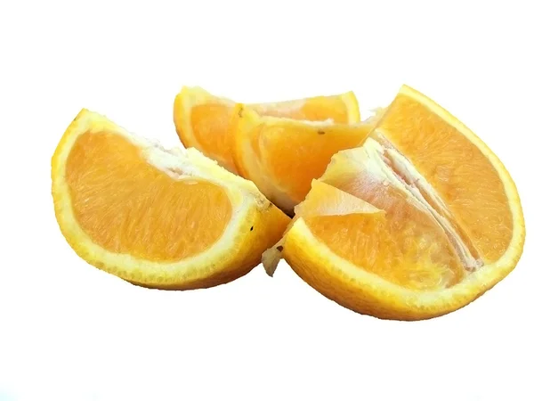 Geschnittene Orange — Stockfoto