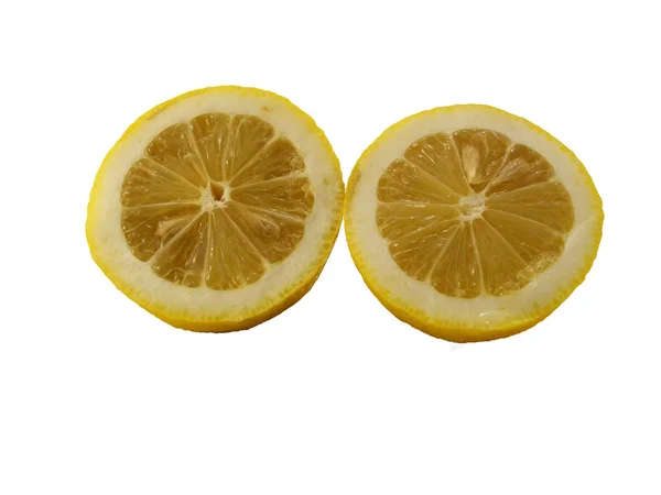 Segmente der Zitrone — Stockfoto
