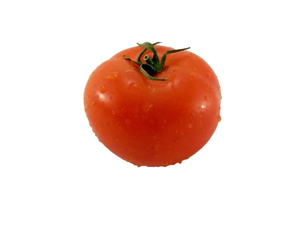 Tomato on light background — Stock Photo, Image