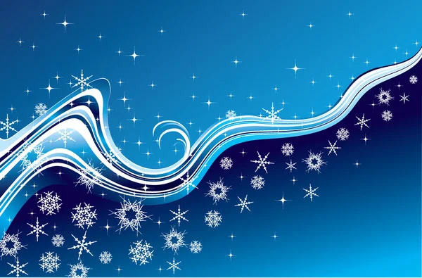 stock vector Snowflakes background