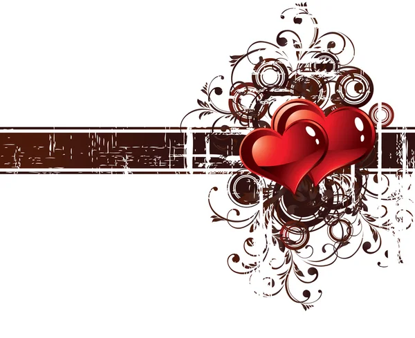 Valentines hjärta — Stock vektor