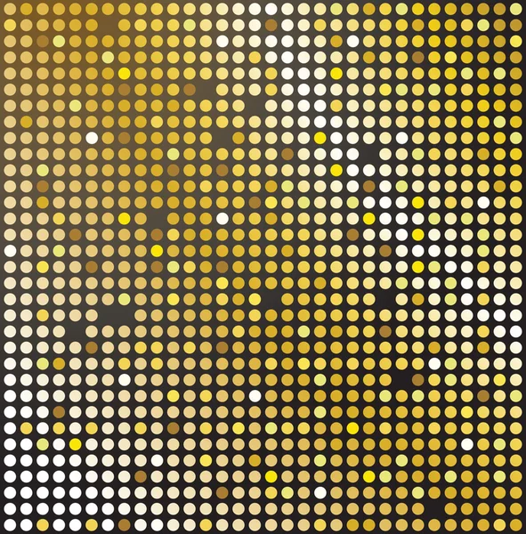 Arany absztrakt mozaik háttér — Stock Vector