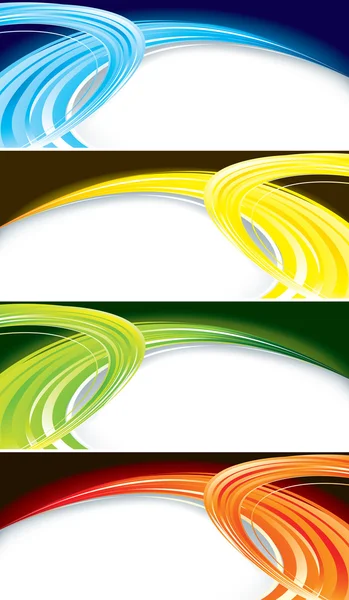 Color banner — Stock Vector