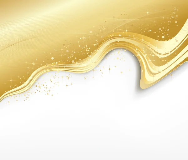 Gold abstract background — Stock Vector