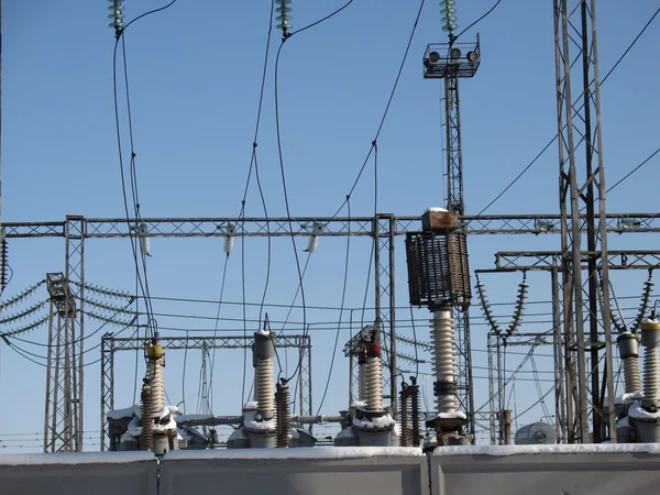 stock image Electric substation