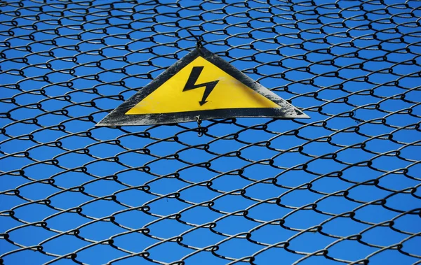stock image Danger: electricity