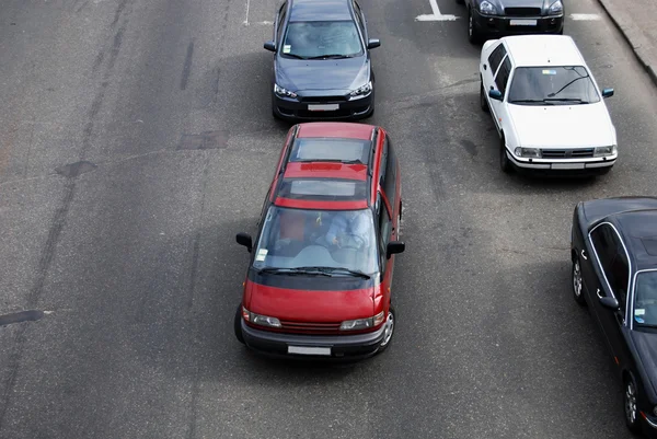 stock image Cars. right hand corner