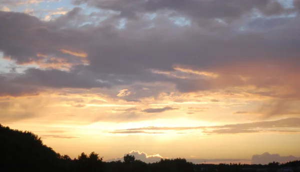 stock image Beautiful sunset