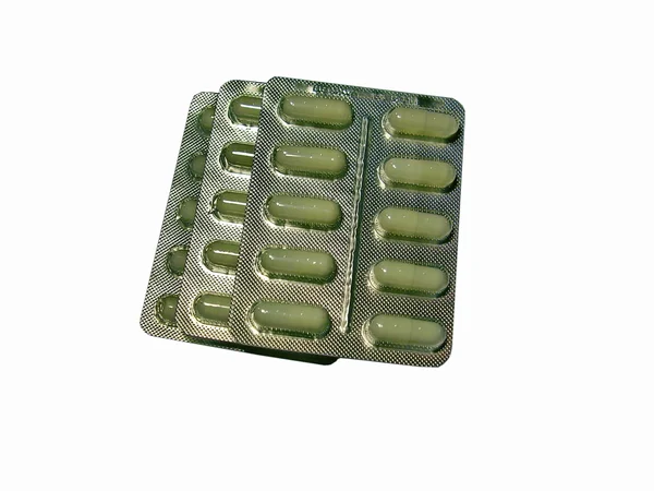 Pillole in blister — Foto Stock