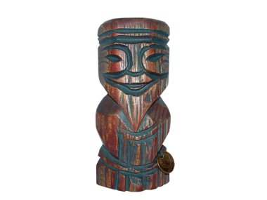 Wooden idol 3 clipart