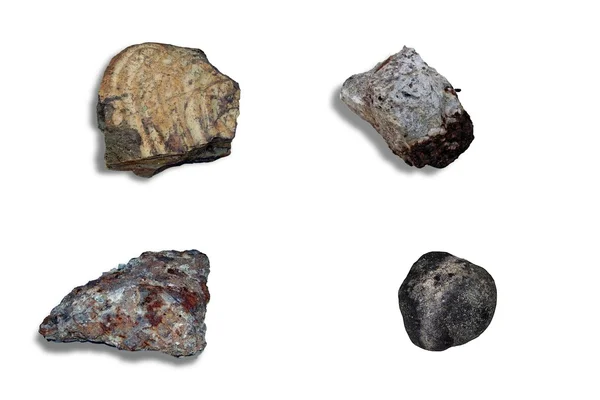 Meteoriți colaj — Fotografie, imagine de stoc