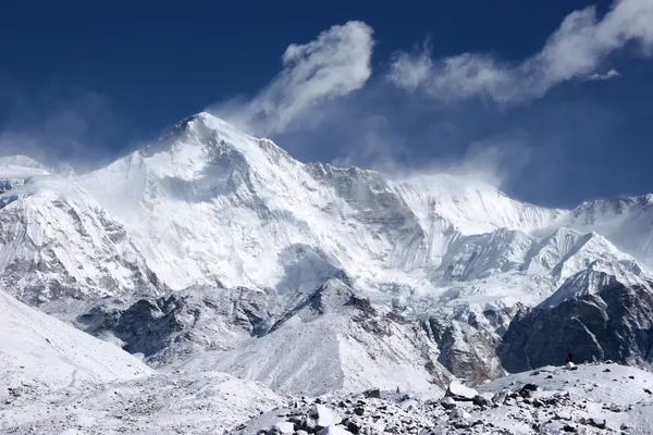 Cho Oyu, a 6ª montanha mais alta do mundo, Himalaia, Nepal — Fotografia de Stock