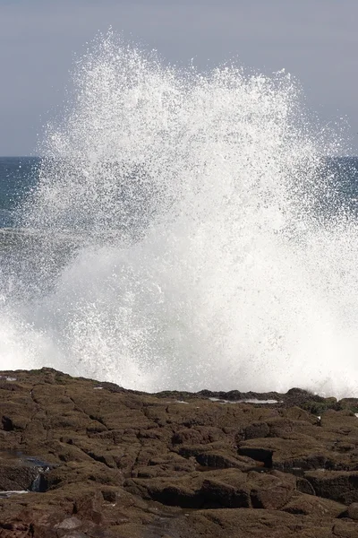 岸に打ち寄せる波 — ストック写真