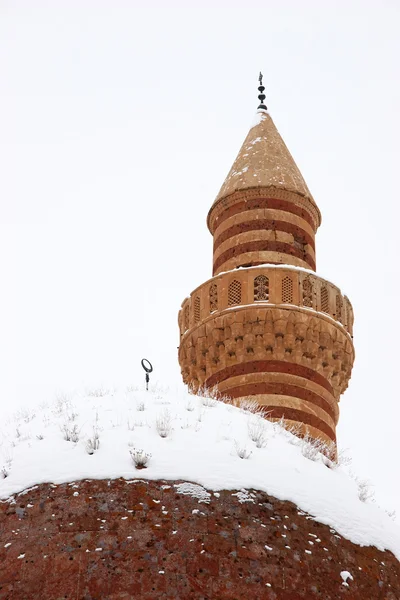 トルコ東部のイシャク・パサ宮殿の旧ドーム — ストック写真