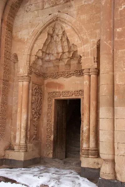 Entrance to Ishak Pasha Palace, Eastern Turkey — Stock fotografie