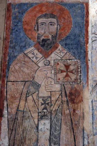 Икона в армянской церкви в Акдамаре, Ван Лейк, Турция — стоковое фото