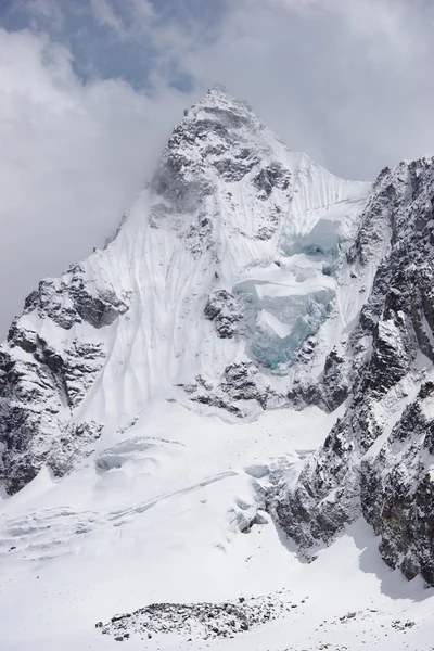 Cúpula do gelo, região mais Everest de Himalaia, Nepal — Fotografia de Stock