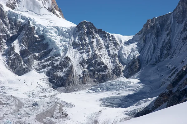Bergpas van Nepal naar Tibet, Himalaya — Stockfoto