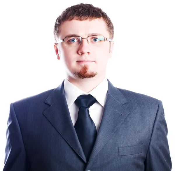 Strict serious business man — Stock Photo, Image