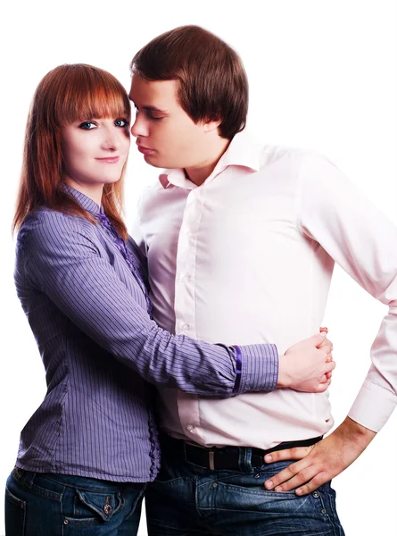 Beauty young love couple — Stock Photo, Image