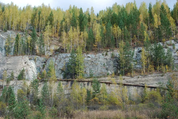 無視されたタルク採石場 — ストック写真
