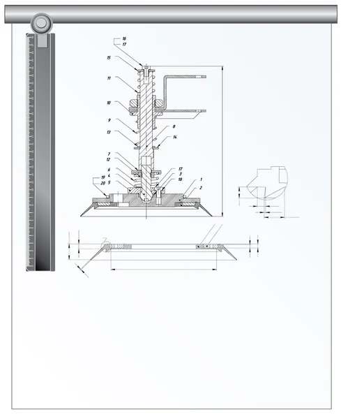 Outils architecturaux Illustration De Stock
