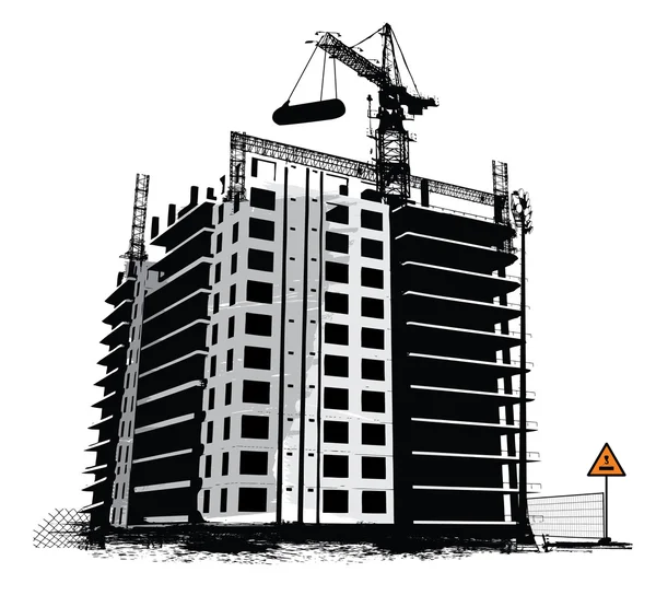 Estaleiro de construção Ilustração De Bancos De Imagens