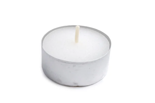 Single candle — Stock Photo, Image