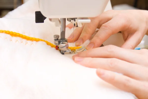 stock image Arms and sewing-machine