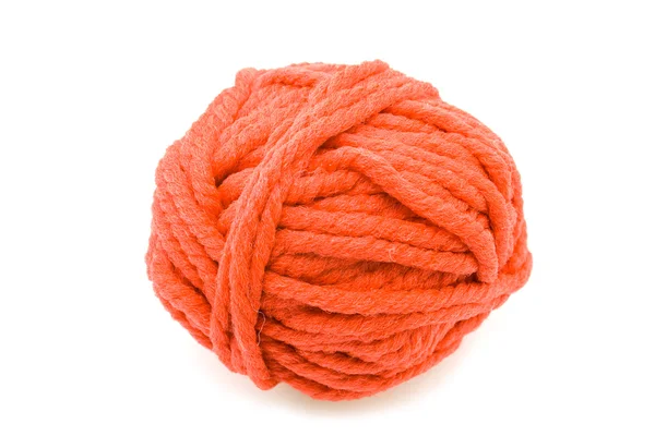 Red ball of threads — Stock Photo, Image