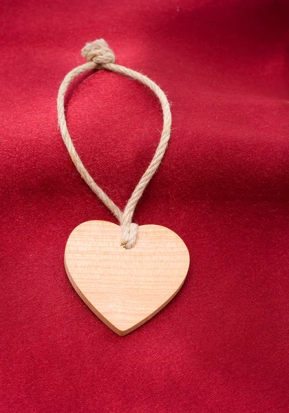Деревянное сердце — стоковое фото