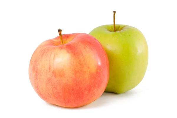 Dos manzanas Fotos de stock libres de derechos