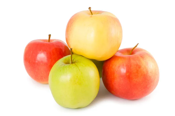 Haufen Äpfel — Stockfoto