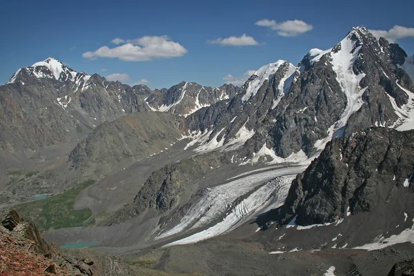 Gletscher im Altaigebirge, Sibirien, Russland. — Stockfoto