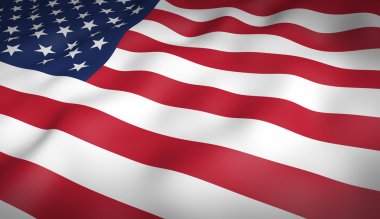 American flag. clipart