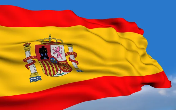 スペイン国旗 — ストック写真