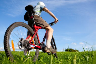 Mountain biker.