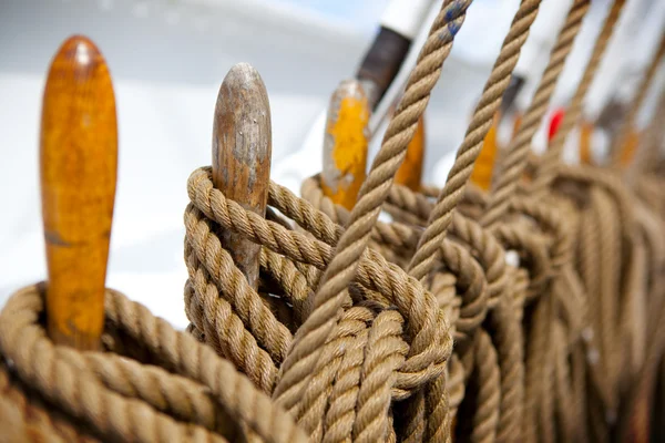 Nave de riggingschip tuigage — Stockfoto