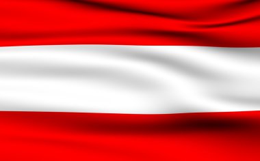 Austrian Flag. clipart