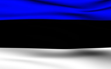 Estonian Flag. clipart