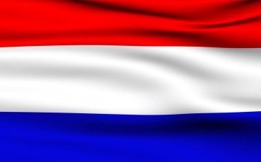 Dutch Flag. clipart