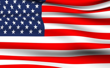 American flag clipart