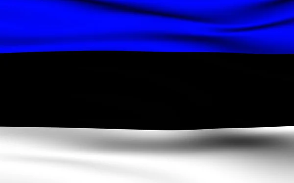 Estońska flaga. — Zdjęcie stockowe