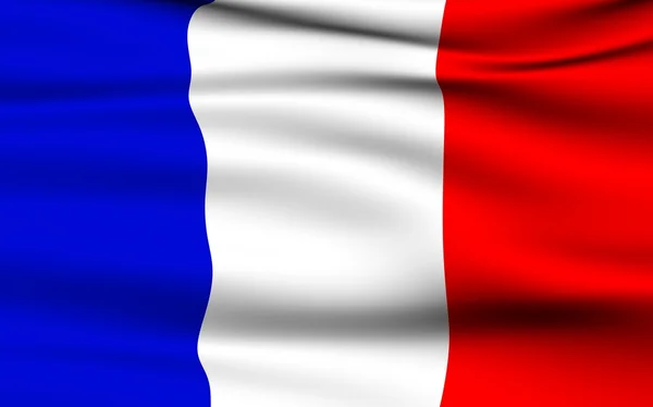 Bandeira França . — Fotografia de Stock