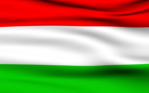 stock image Hungarian Flag.