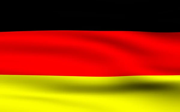 Bandera alemana. —  Fotos de Stock