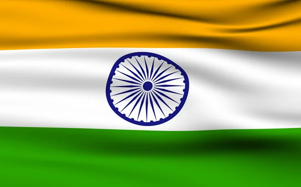 Indian Flag — Stock Photo, Image